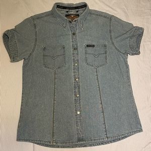 Harley-Davidson Ladies Snap Button Jean Jacket